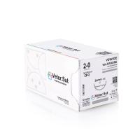 VeterSut - VetXANONE Polydioxanone Suture 2-0, CP-2, 12 Count (Compares to PDS II)