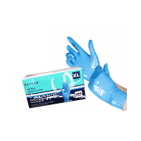 Performance Collection 100% Nitrile Exam Gloves Blue