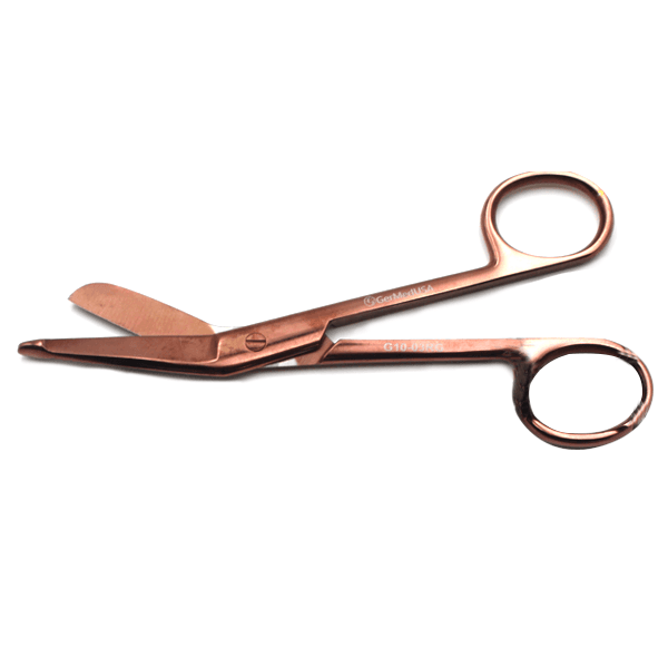 Lister Bandage Scissors 5 1/2" Color Coated