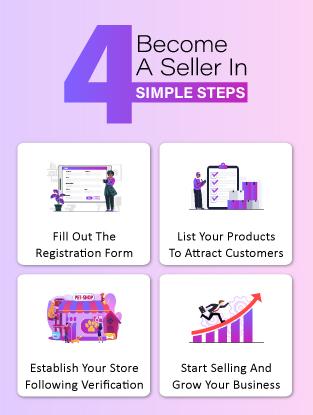 Become a Seller in 4 steps