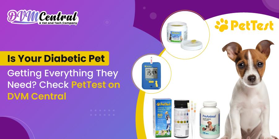 Is Your Diabetic Pet Getting Everything They Need? Check PetTest on DVM Central
