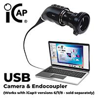 iCap® HD USB Digital Endoscopy Camera, Coupler, iCap® 5