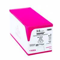 3-0 Visipro Pink Monofilament 30" FS-2