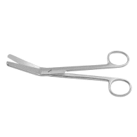 Fergusson Abdominal Scissors 7" Angled On Flat