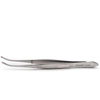 Iris Tooth Forceps Curved 10cm