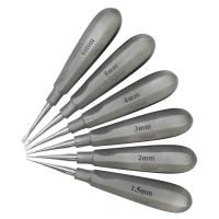 Luxating Elevator Set of 6 having Standard Handle with Straight Tip