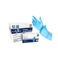 Performance Collection Nitrile Exam Gloves Blue