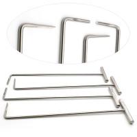 Equine Dental Elevator Set of Four 90 Degree Angle Up Down Right and Left 14"