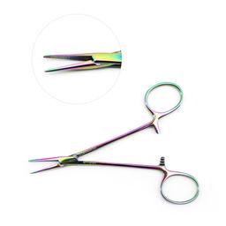 Halsted Mosquito Forceps 4 3/4" Straight, Color Coated